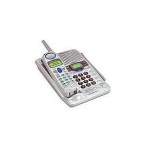  Panasonic KX TG2258PW 2.4 GHz Digital Cordless Phone with 