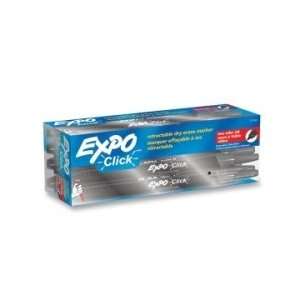  Expo Click Starter Set Dry Erase Marker   Black 
