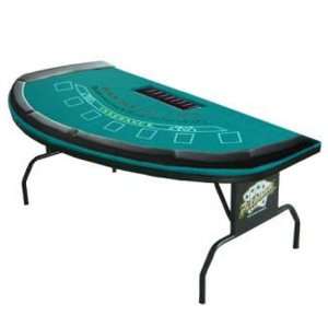 Fat Cat Blackjack Table with Folding Legs  Sports 