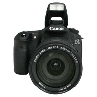Canon EOS 60D SLR Camera Kit w/ Canon 18 200mm Lens 4460B016 60 D NEW 