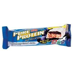  Pure Protein  Blueberry Crumb Cake Bar, (12 pack) Health 
