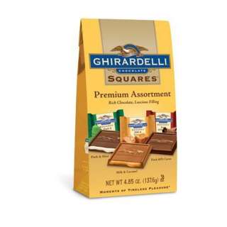 Ghirardelli Chocolate Squares Premium Assortment Gift Bag   4.85 oz 