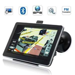   Touchscreen GPS Navigator (Bluetooth, FM Transmitter) 