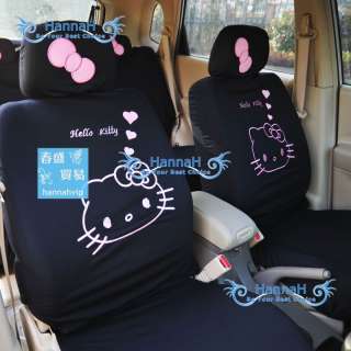 10pcs Sanrio Hello KItty CAR SEAT COVERS Universial High Quality FA139 