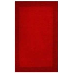  Acura Rugs Border 5 x 8 red Area Rug