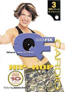 QUICKFIX QUICK FIX CARDIO HIP HOP EXERCISE WORKOUT DVD 071083567964 
