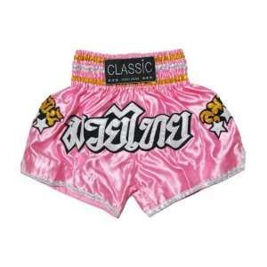  Classic Muay Thai Kick Boxing Shorts  CLS 009 Size XXL 