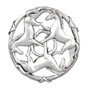  Celtic Horses Brooch Jewelry