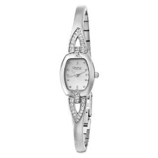Caravelle by Bulova Womens 43L62 Swarovski Crystal Accented Silver 
