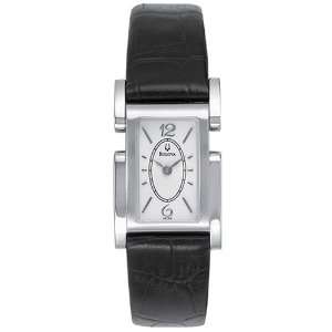  Bulova Womens 96T56 Interchangeable Leather Strap Watch Watches