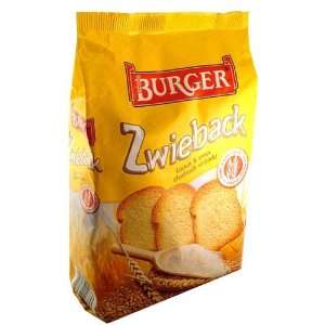 Burger Zwieback (Rusk Bread) Grocery & Gourmet Food
