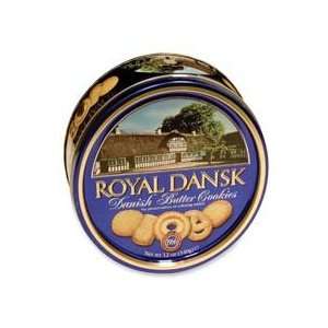  Danish Butter Cookies, Reusable Tin, 12 oz Qty12