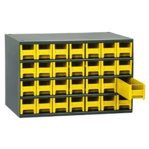   Drawer Steel Parts Storage Hardware and Craft Cabinet, Yellow Drawers