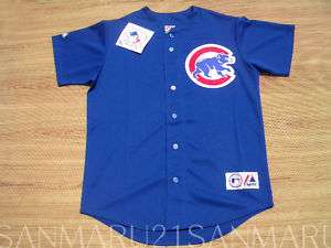 MLB Chicago Cubs Majestic Mens jersey 2XLarge Blue NEW  