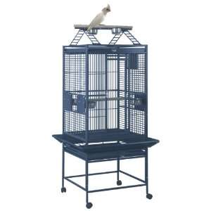    80024 HQ Playtop Small Bird Cages 24x22   Brass