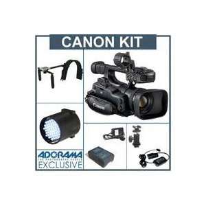   XF 105 High Definition Professional Camcorder, with   Deluxe   Bundle