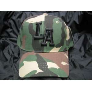  L.A. CAMO ARMY HAT CAP LOS ANGELES HATS 
