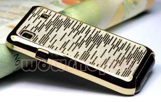 CHROME PLATED Luxury hard skin Case Cover for SAMSUNG i9000 GALAXY S 