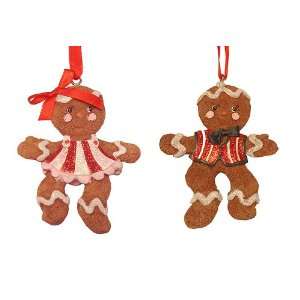  Club Pack of 12 Gingerbread Kisses Candy Boy & Girl 