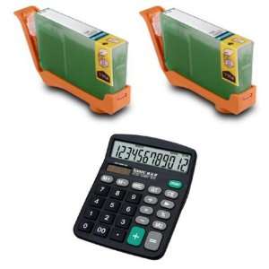   12 digit solar calculator for PIXMA iP100 (2 Pack)
