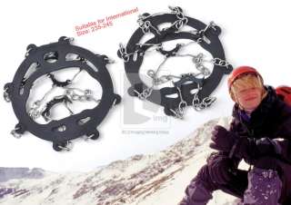   Ice Snow Walker Shoe Chain Cleat Crampons Spike Climbing Traction Grip