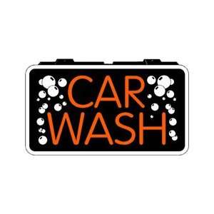 Car Wash Backlit Sign 13 x 24