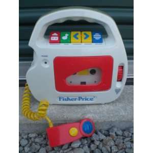    Fisher Price Vintage Kids Cassette Player Toy Toys & Games