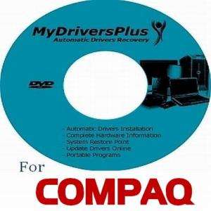 Compaq Presario 1800 Drivers Recovery Restore DISC 7/XP  