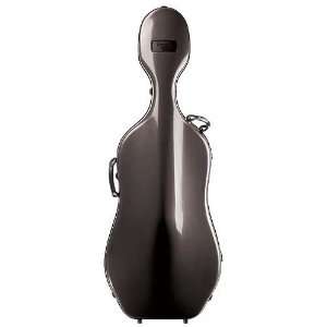   1002NW Black Cello Case w/wheels,  Musical Instruments