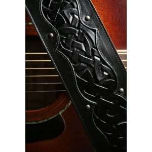  The Celtic Black Beauty Guitar Strap Musical 