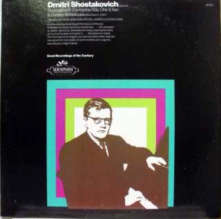 DMITRI SHOSTAKOVICH shostakovich concerto LP VG+ 60161  