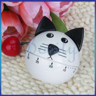 Cat 60 Minutes Kitchen Timer Count Cooking Ring Alarm  