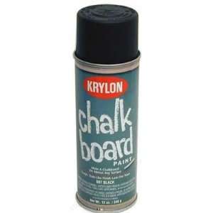  Krylon Chalkboard Paint 12oz Black Arts, Crafts & Sewing