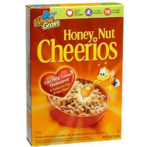 CHEERIOS HONEY NUT CEREAL.12.25 OUNCE BOXES (Pack of 4)  