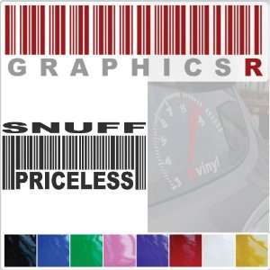   Barcode UPC Priceless Snuff Smokeless Tobacco Snus Dipping A799   Red