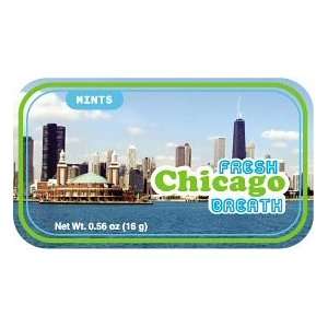 Chicago Skyline Mints, Chicago Souvenirs, Chicago Souvenir, Mint Tins 