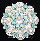 RHINESTONE CRYSTAL CONCHO SADDLE BERRY CONCHOS 1 1 2 items in 