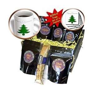  Sanders Christmas   Merry Christmas Green Tree   Coffee Gift Baskets 