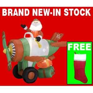   Outdoor Inflatable Christmas Decoration With Free Stocking Everything