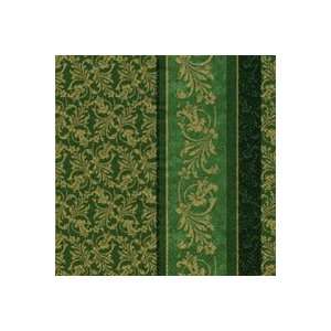  Noble Glaze Green Christmas Party Lunch Napkins