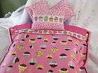 Piece American Girl Bedding Cupcake Reversible Bedspr