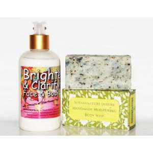 and Clarifying Face and Body Lotion & Detox and Purifying Shea Butter 