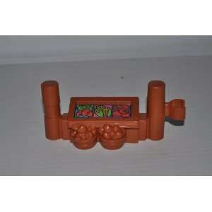  Little People Fence Piece with Vegetable Storage (Carrots 