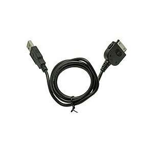   Black USB Data Cable For Apple iPhone 3G S, iPod Classic, & iPod nano
