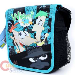 Phineas And Ferb Agent P School Lunch Bag Tote  Flip DJ  