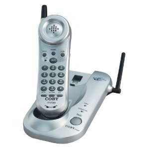  Coby CTP7200 SL Silver 2.4 GHz Cordless Telephone Office 