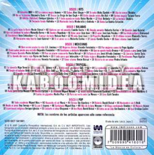 KARAOKE LATIN BALADA POP MARIACHI 100 Canciones 6 CD s SET NEW  