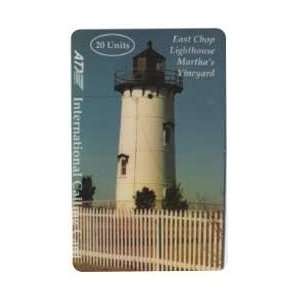  Collectible Phone Card 20u East Chop Lighthouse (Marthas 