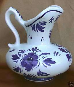 DP DELFT PITCHER   EWER FROM HOLLAND  