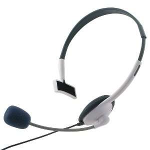  Small Gray Headset Headphone Microphone for XBOX360